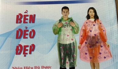 sản xuất áo mưa theo yêu cầu tại Hồ Chí Minh