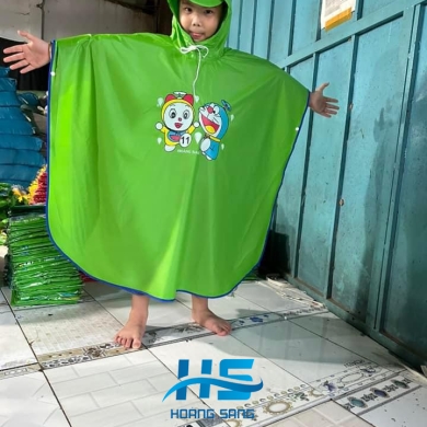 Áo mưa bướm viền trẻ em