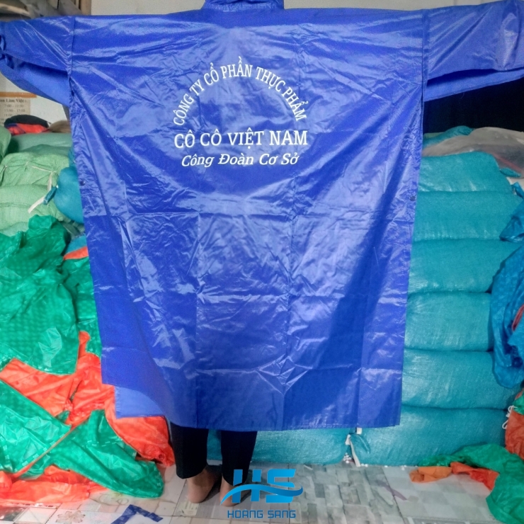 Áo mưa quảng cáo M60