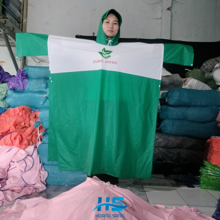 Áo mưa quảng cáo M62