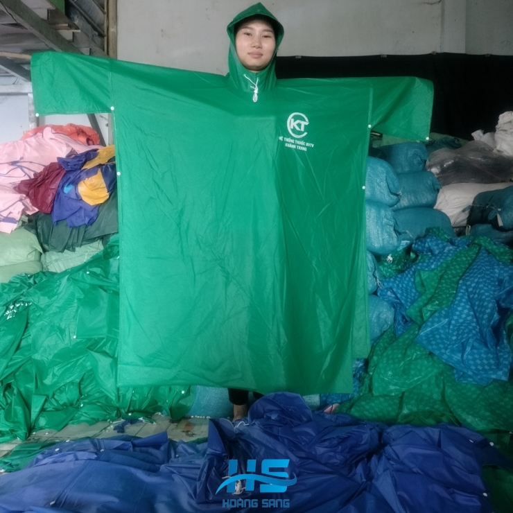 Áo mưa quảng cáo M64