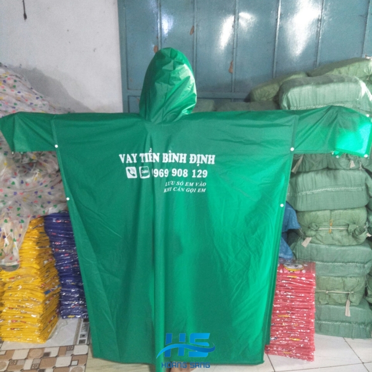 Áo mưa quảng cáo M69