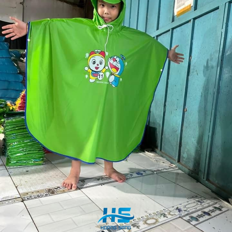 Áo mưa bướm viền trẻ em